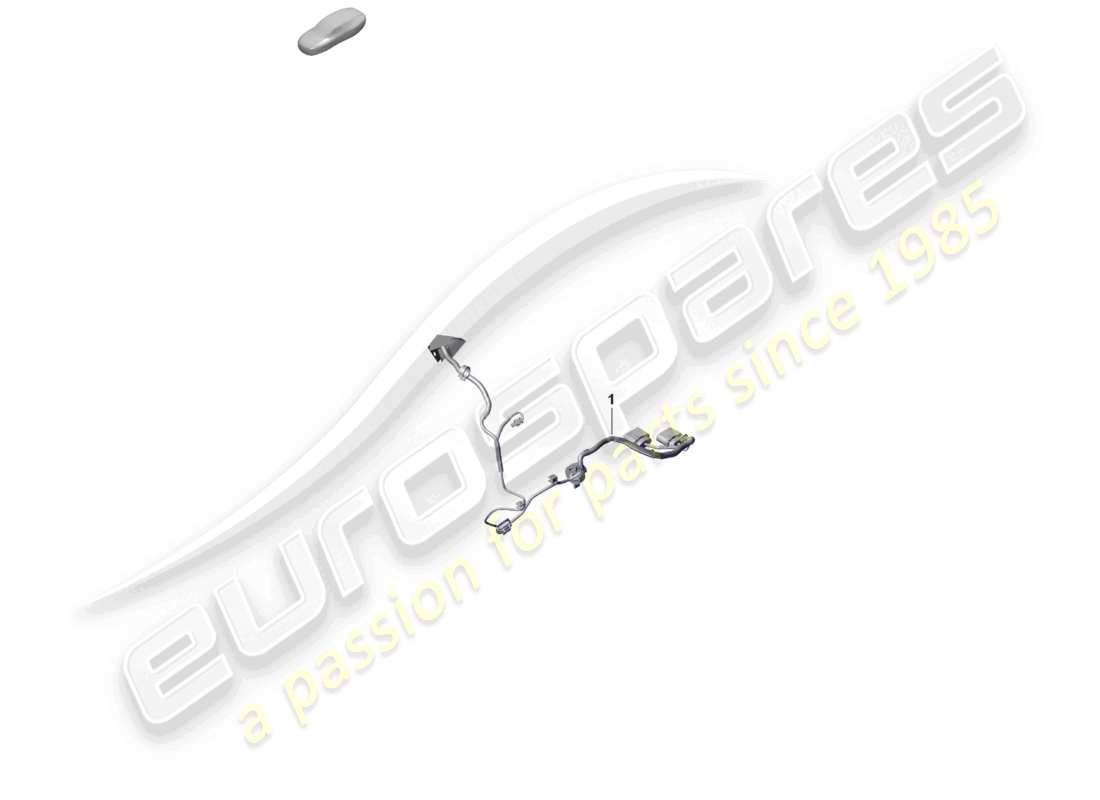 porsche 2024 (cayenne e3 pa) mazo de cables para caja de cambios diagrama de piezas