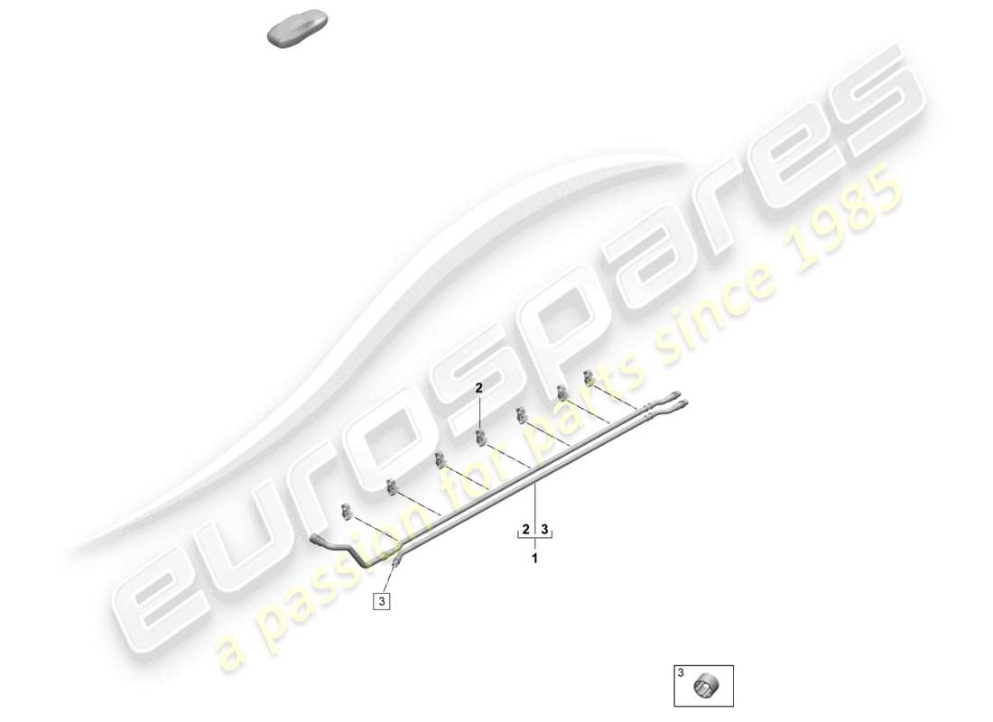 porsche 2025 (macan-e) sistema de enfriamiento del refrigerante diagrama de piezas