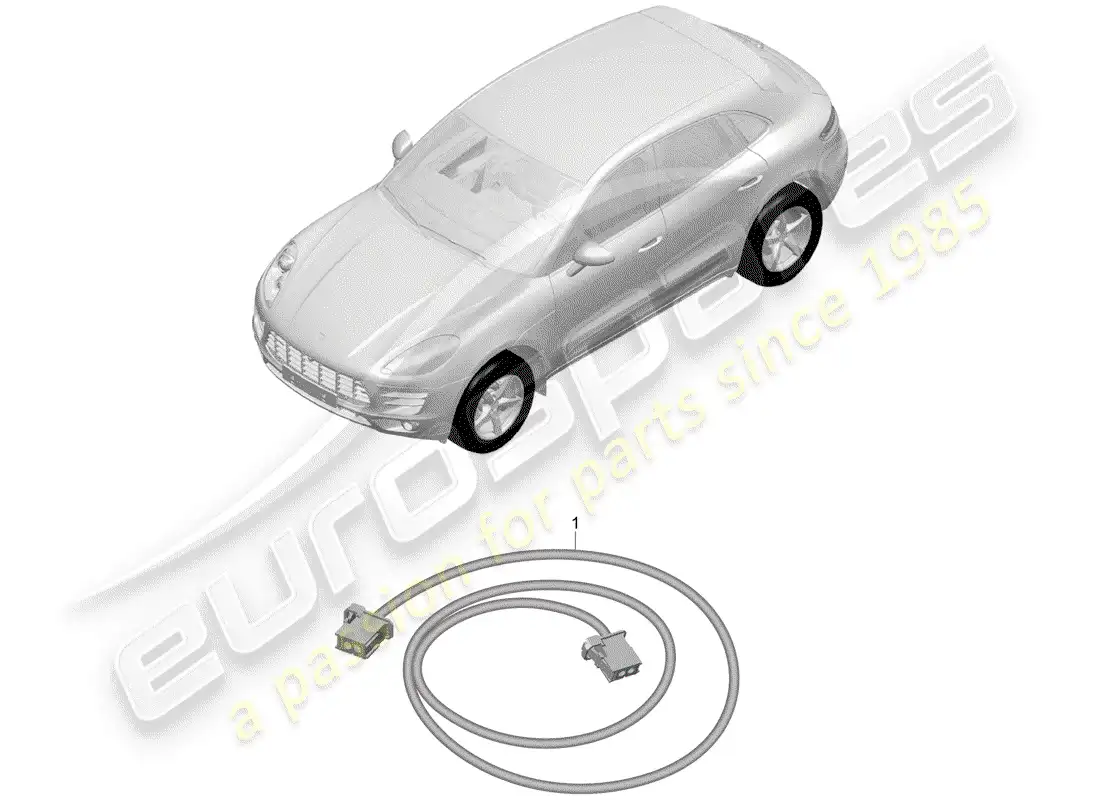 porsche 2016 (macan) aprovechar diagrama de piezas