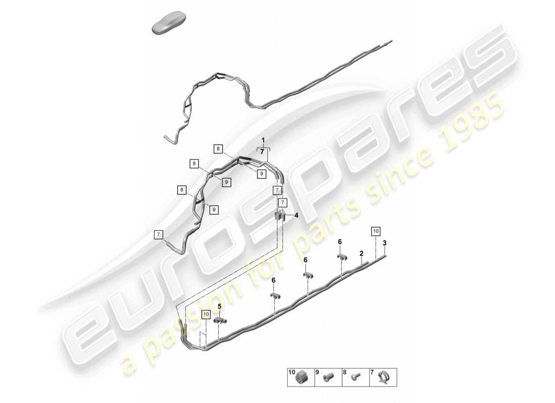 porsche 2022 (panamera 971-2) sistema de calefacción y aire acondicionado delantero para vehículos con propulsión híbrida diagrama de piezas de los bajos