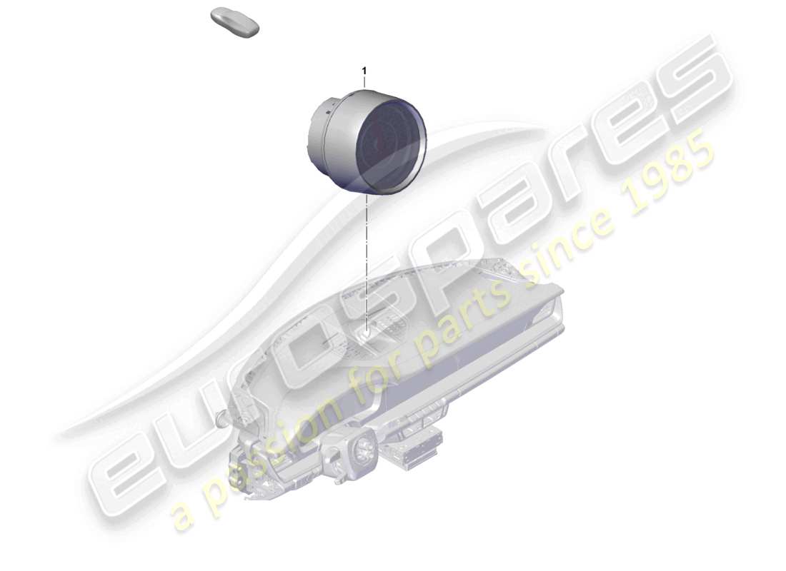 porsche 2025 (992-2 gt3) diagrama de partes de instrumentos adicionales