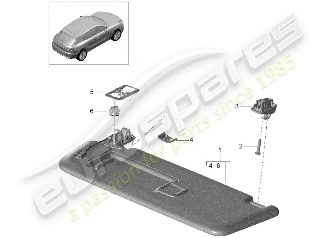 diagrama de pieza que contiene el número de pieza 5g0857624b