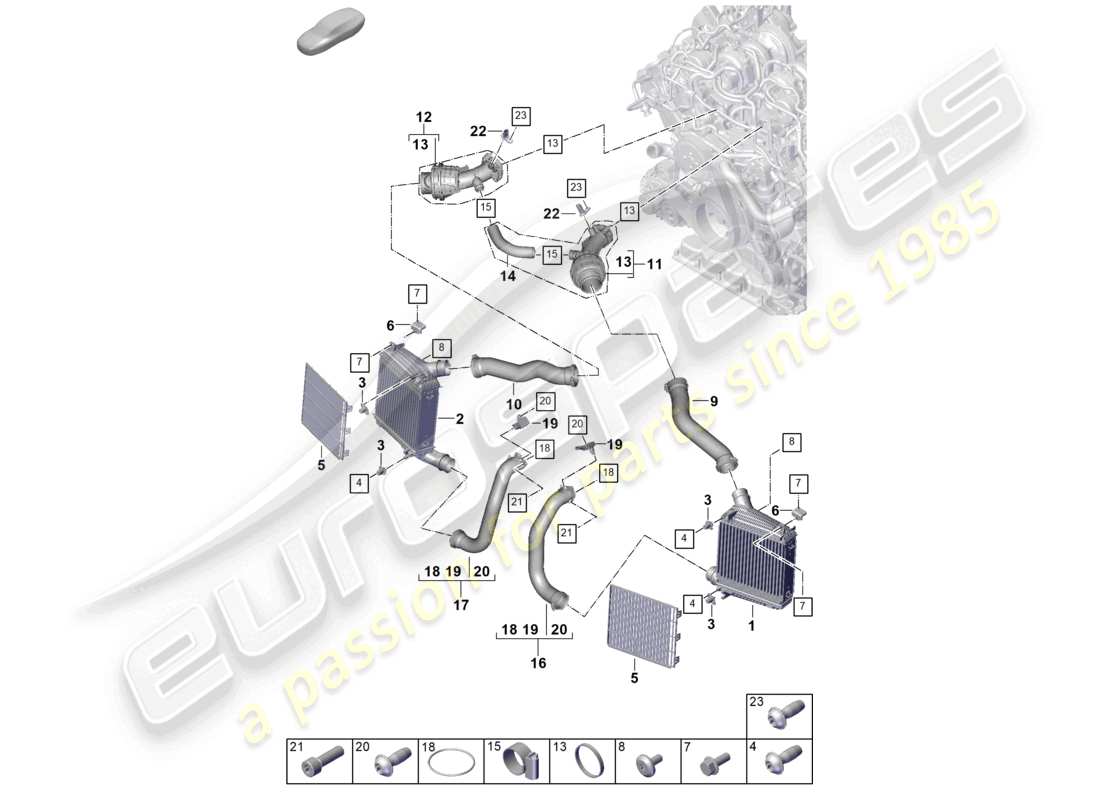 diagrama de pieza que contiene el número de pieza pab919501a