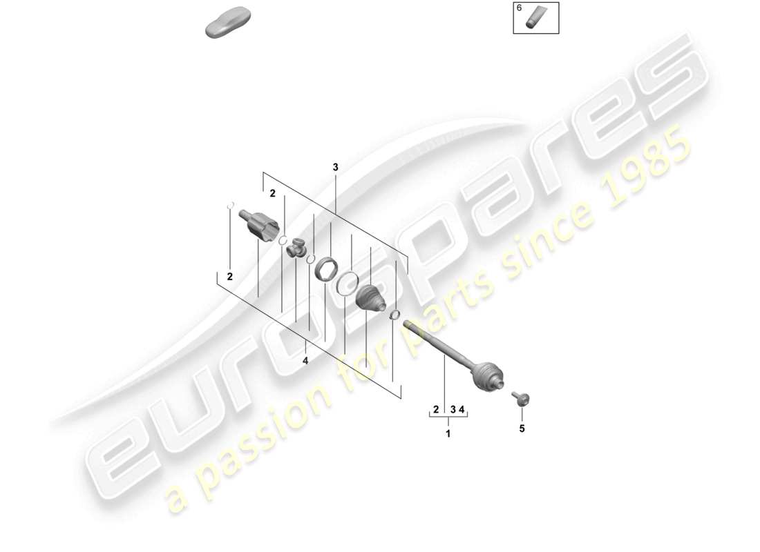 diagrama de pieza que contiene el número de pieza pad498103
