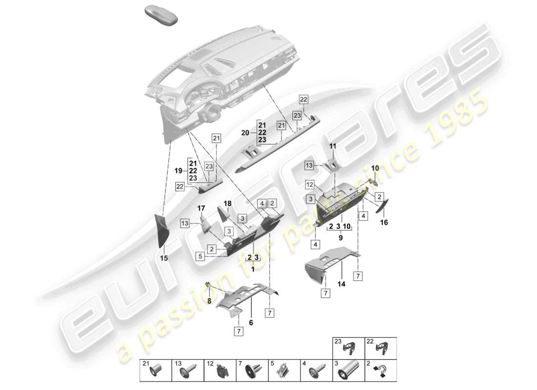 diagrama de pieza que contiene el número de pieza pab853107
