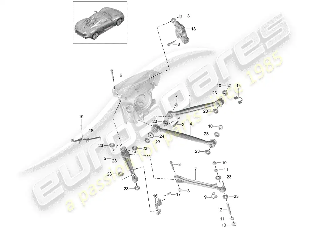 diagrama de pieza que contiene el número de pieza 91860940102