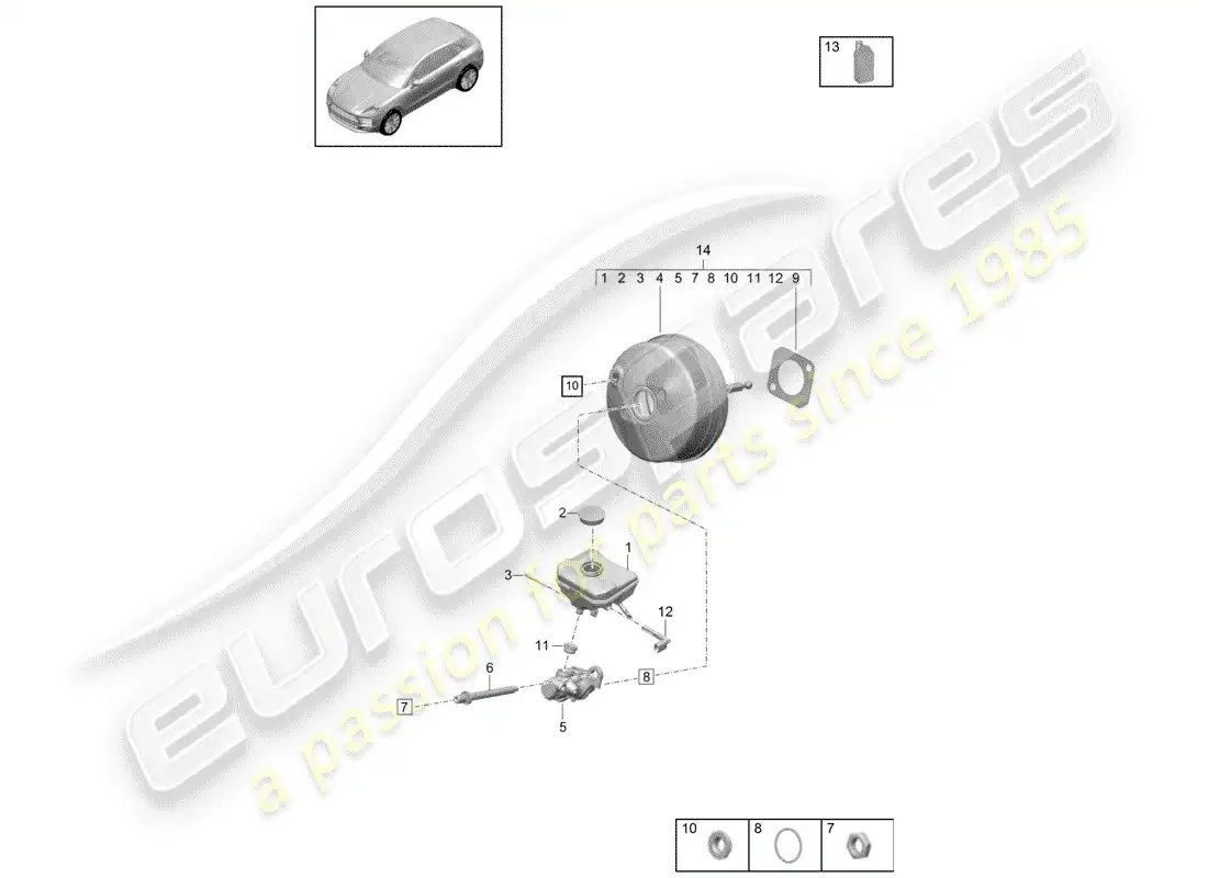 diagrama de pieza que contiene el número de pieza 95835517500