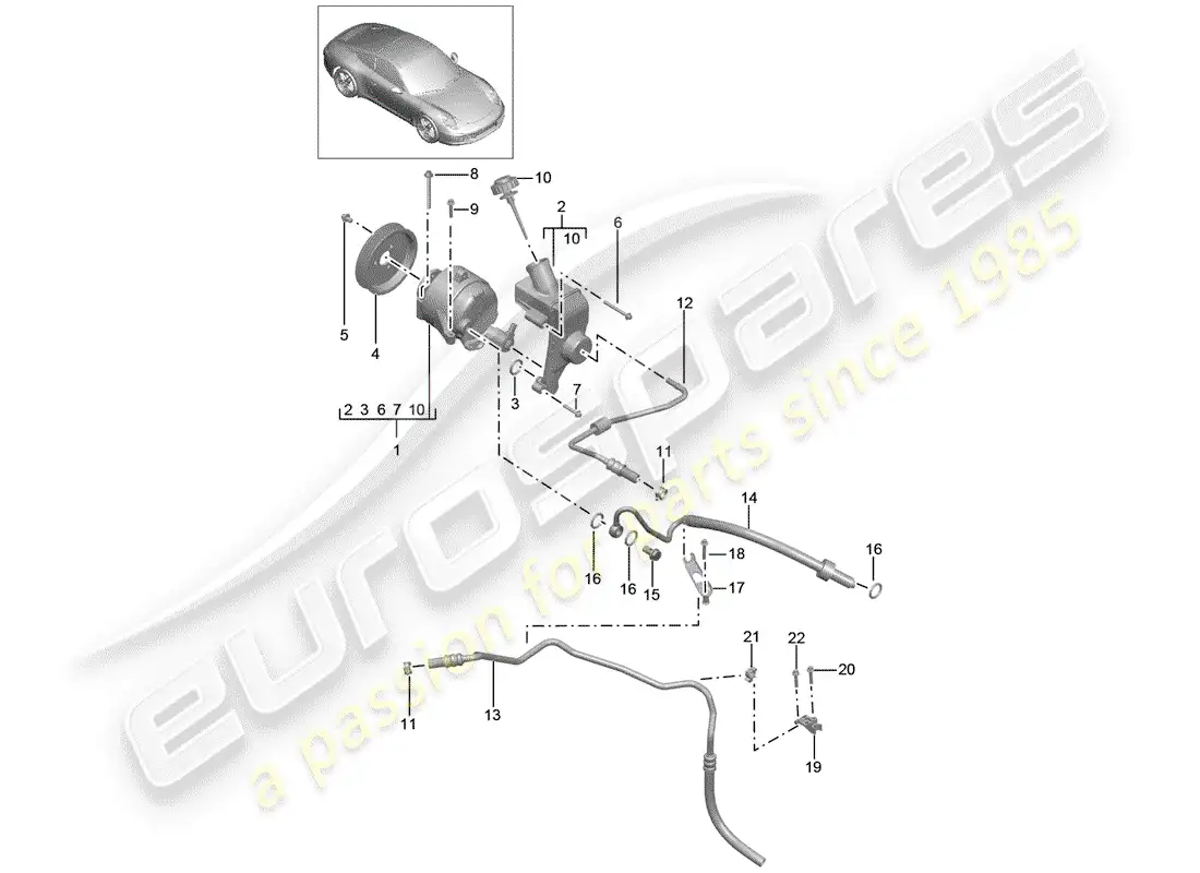 diagrama de pieza que contiene el número de pieza 9a135923504