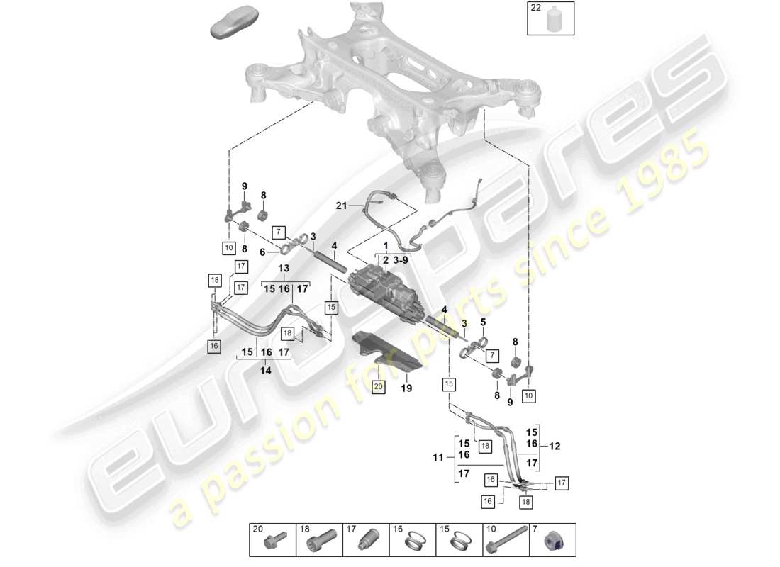 diagrama de pieza que contiene el número de pieza n10690201