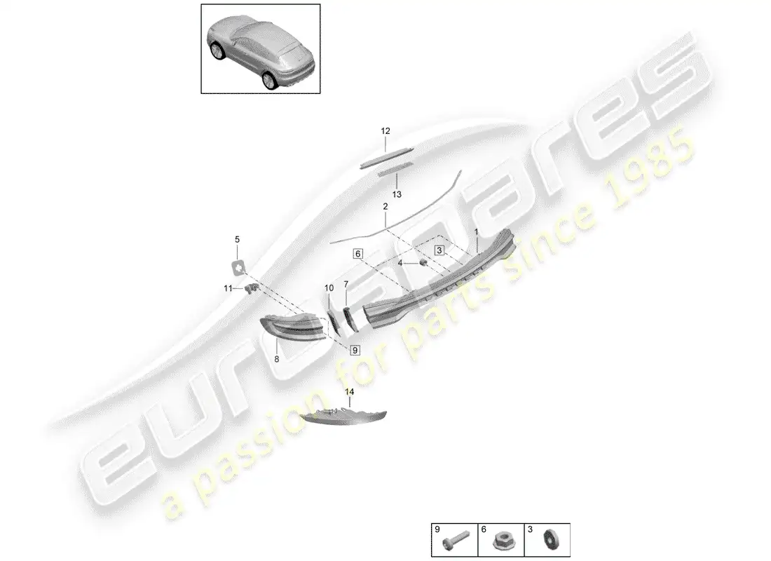 diagrama de pieza que contiene el número de pieza 95b945211a