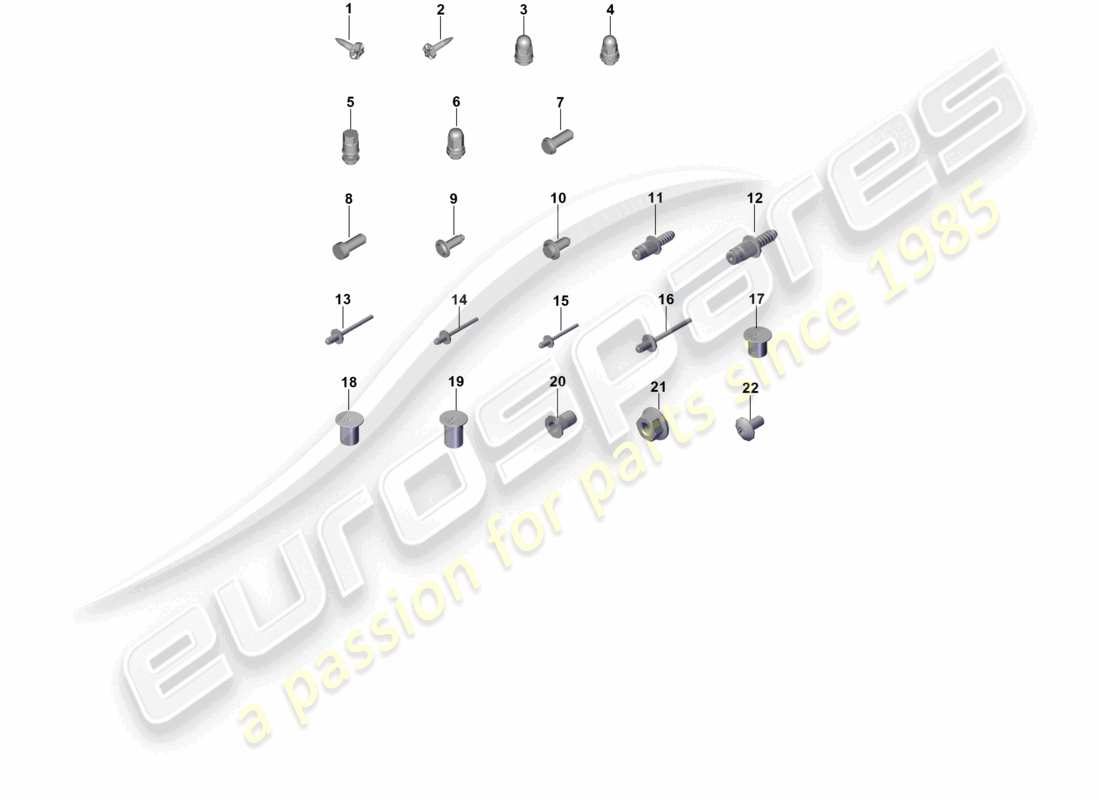 diagrama de pieza que contiene el número de pieza paf91255100