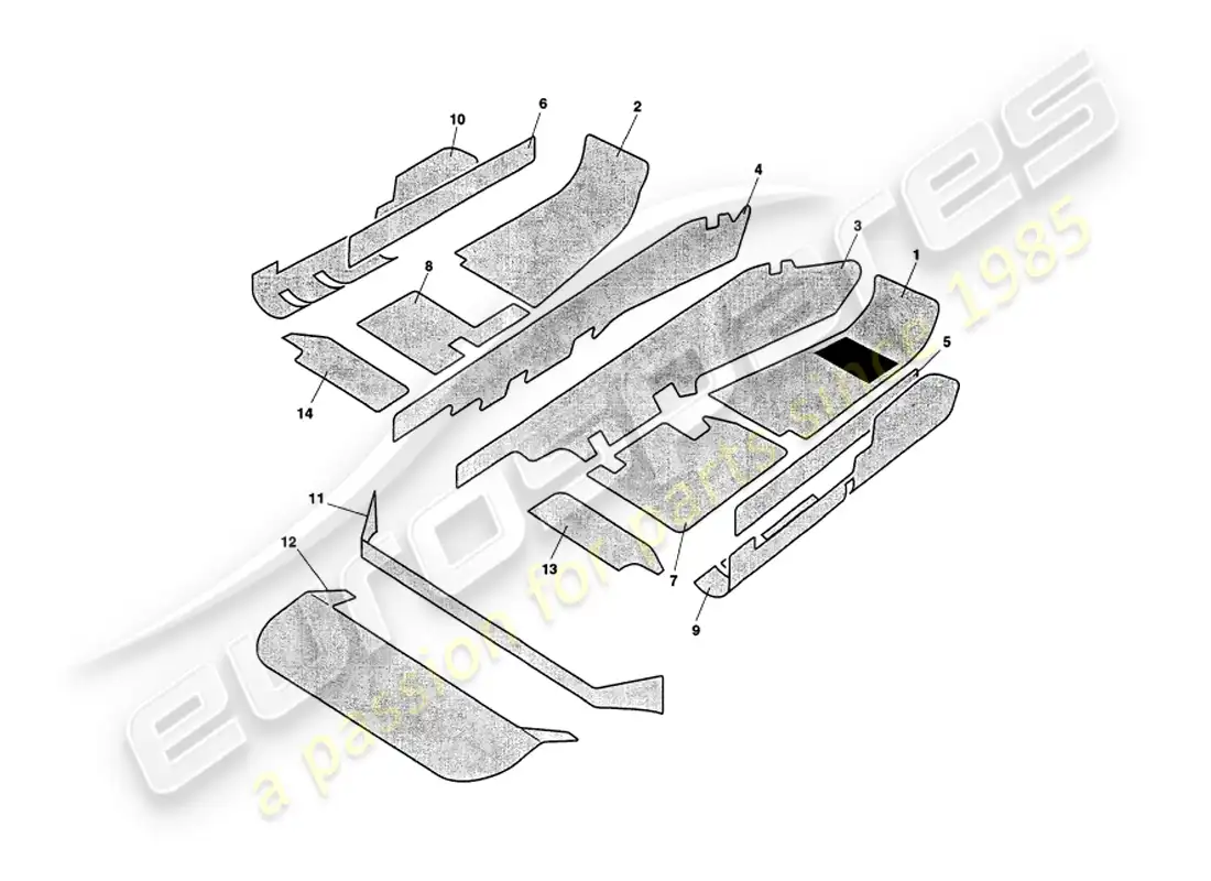 diagrama de pieza que contiene el número de pieza 83-66317xxx