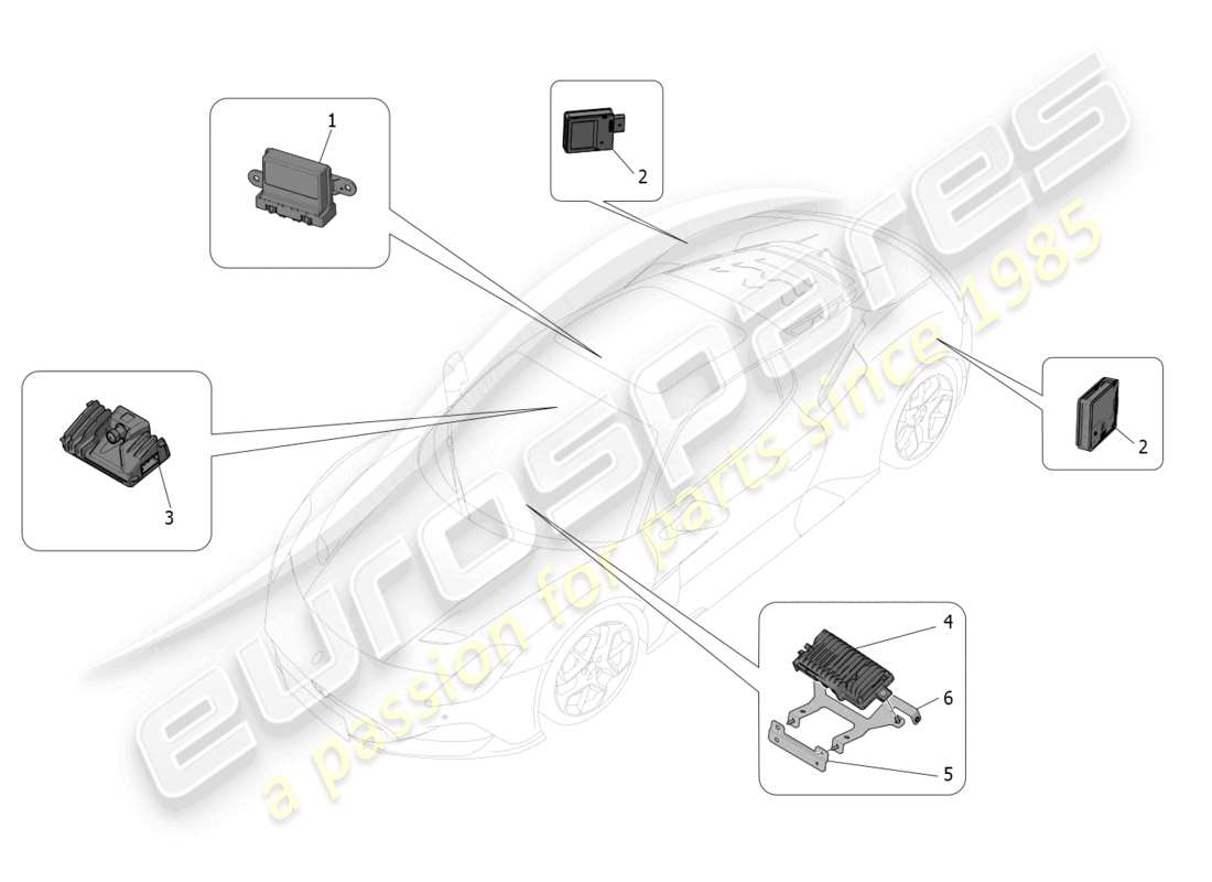 diagrama de pieza que contiene el número de pieza 670216120