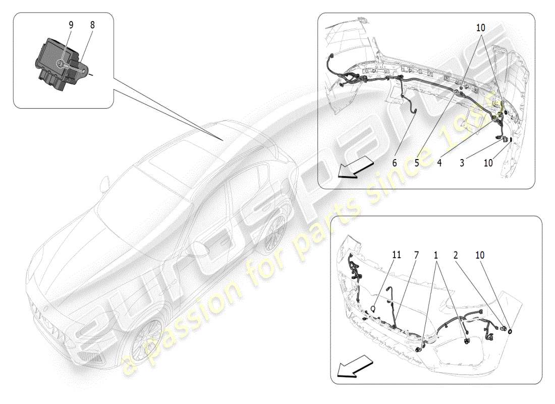 diagrama de pieza que contiene el número de pieza 670157778