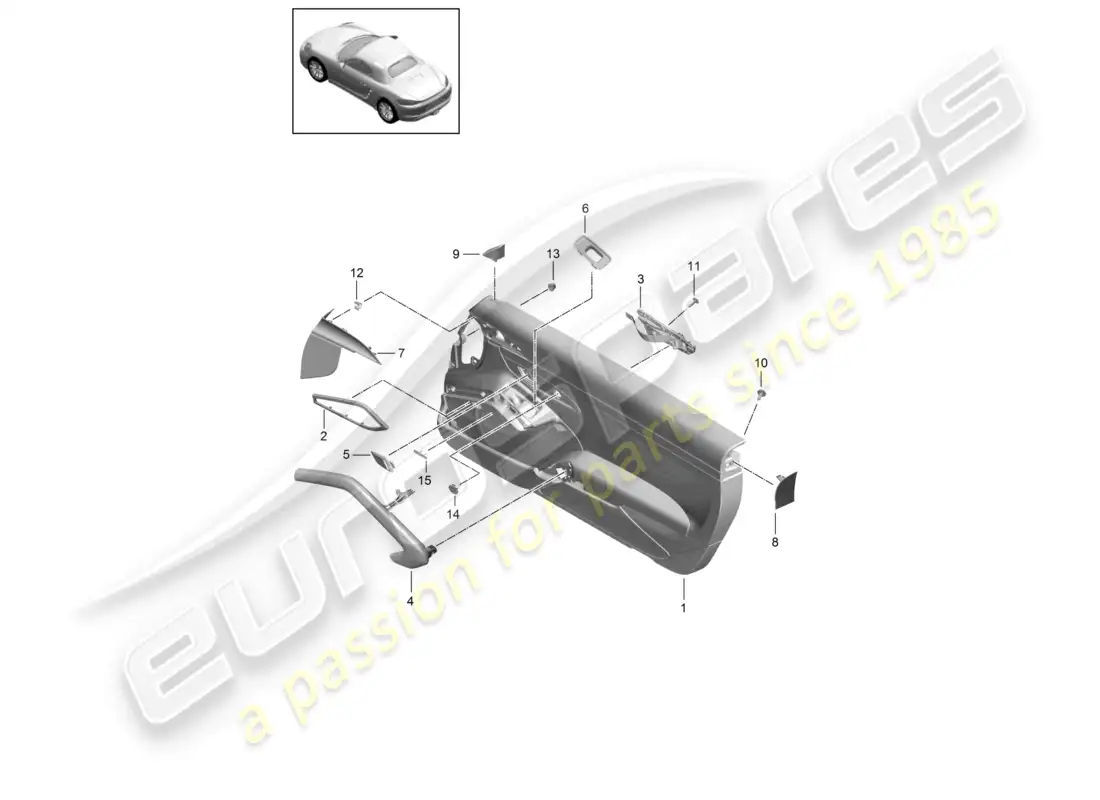 diagrama de pieza que contiene el número de pieza 991555994a6rci
