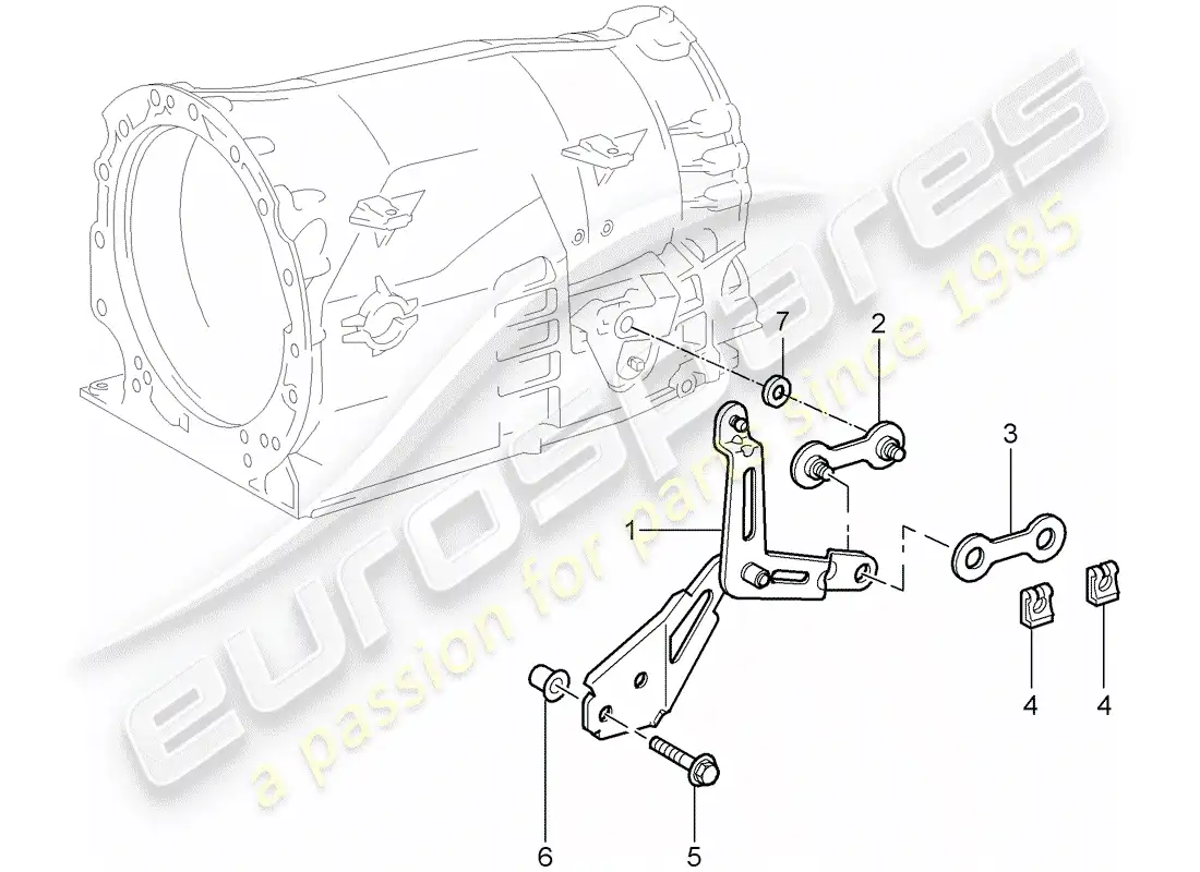 porsche 2009 997-2 turbo / gt2 tiptronic diagrama de piezas