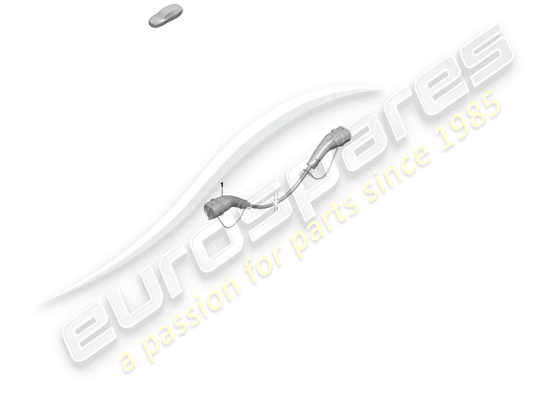 porsche 2024 (panamera 976) diagrama de piezas del cable de carga para estación de carga pública