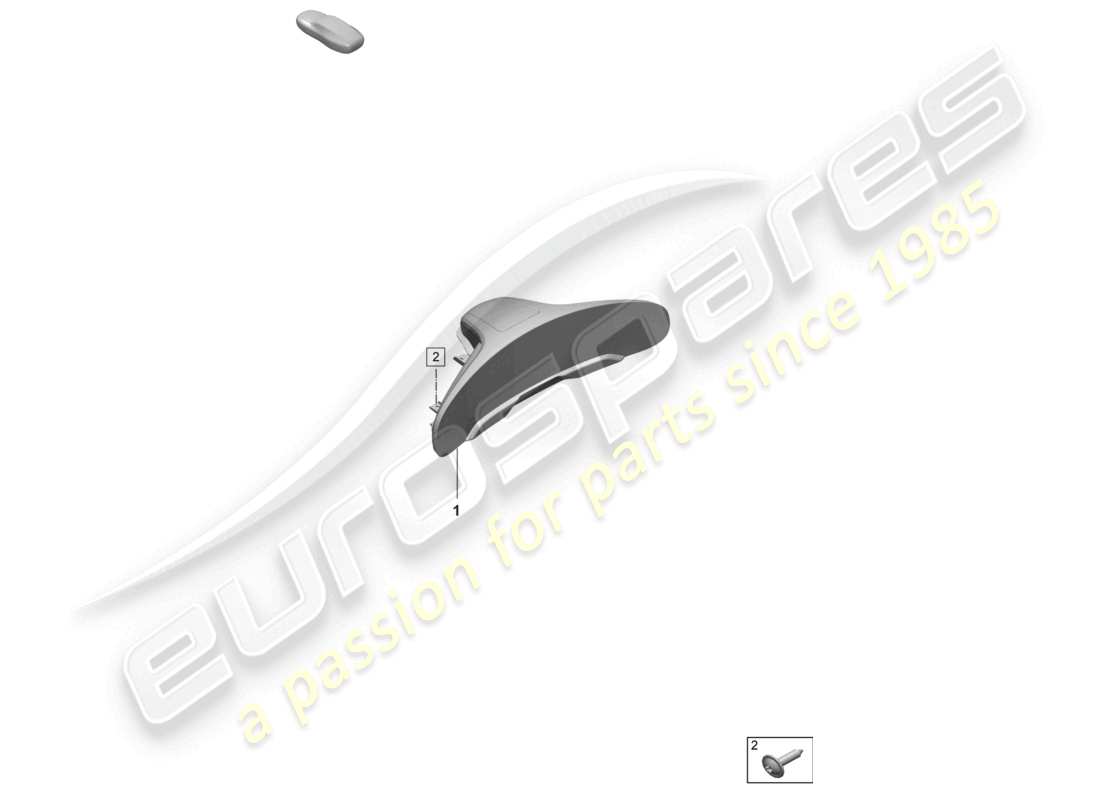 porsche 2026 (taycan 9j1-2) diagrama de piezas del instrumento combi