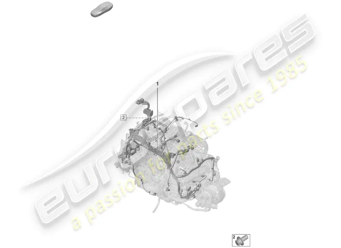 porsche 2019 (992-1) aprovechar diagrama de piezas