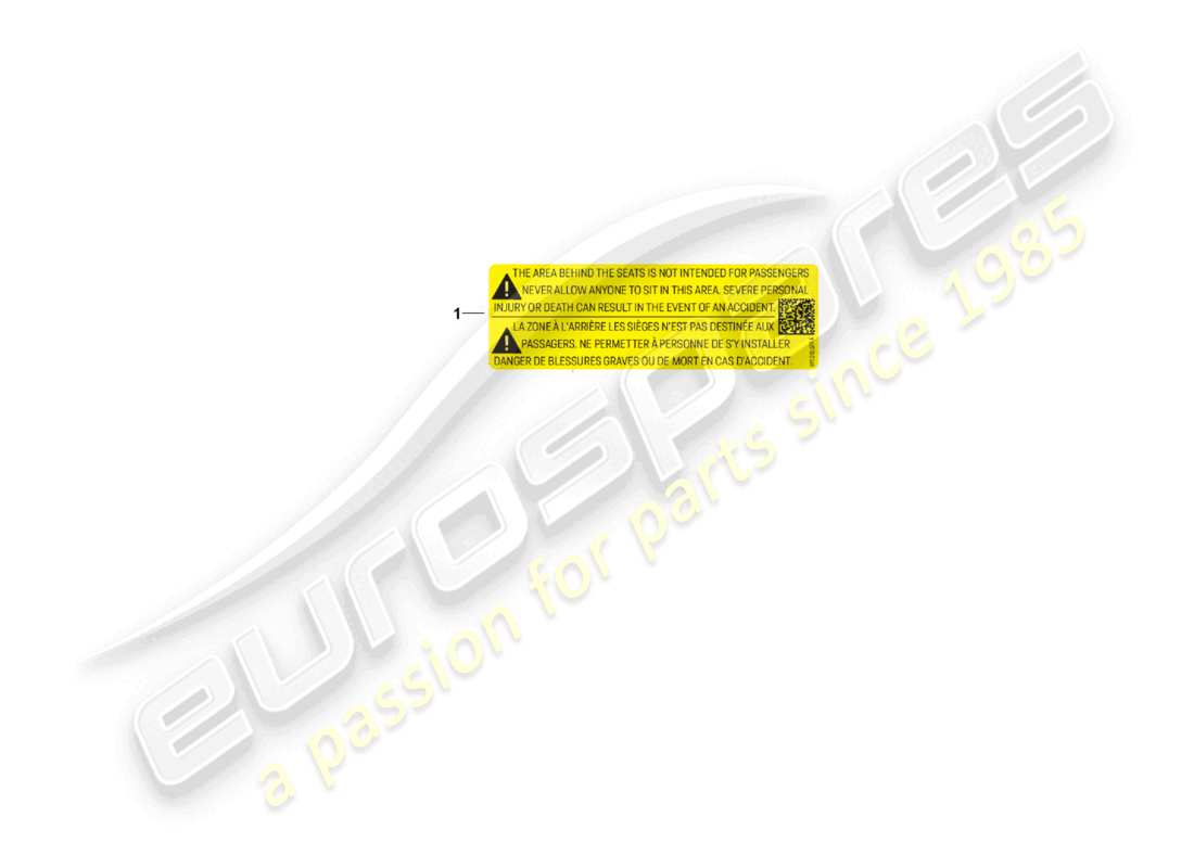 porsche 2024 (992-2 gt3/rs/st) señales/avisos asiento diagrama de piezas