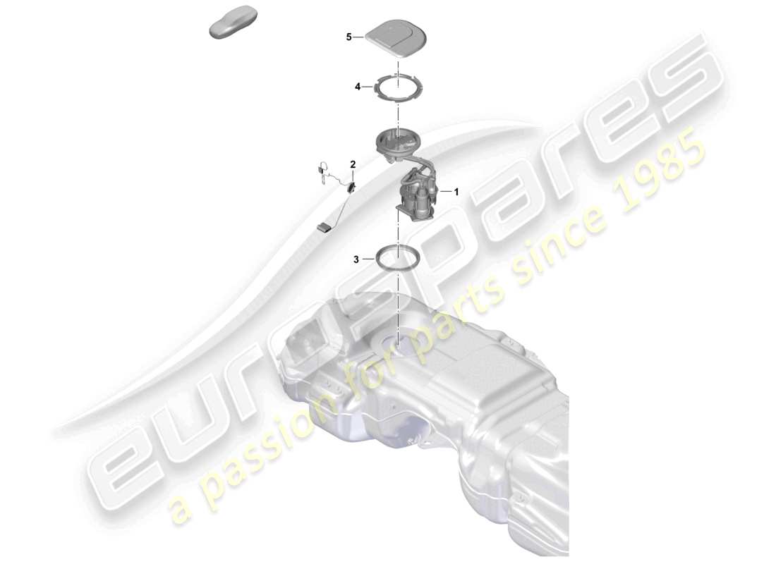porsche 2025 (cayenne e3 pa) tanque de combustible bomba de combustible d >>- mj 2024 diagrama de piezas
