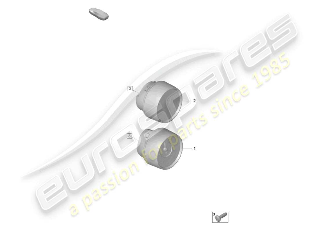 porsche 2022 (taycan 9j1-1) instrumentos adicionales diagrama de piezas