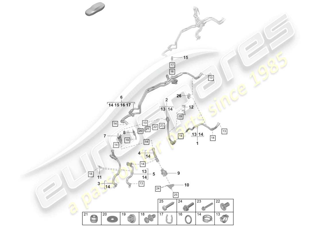 diagrama de pieza que contiene el número de pieza 9a781933420