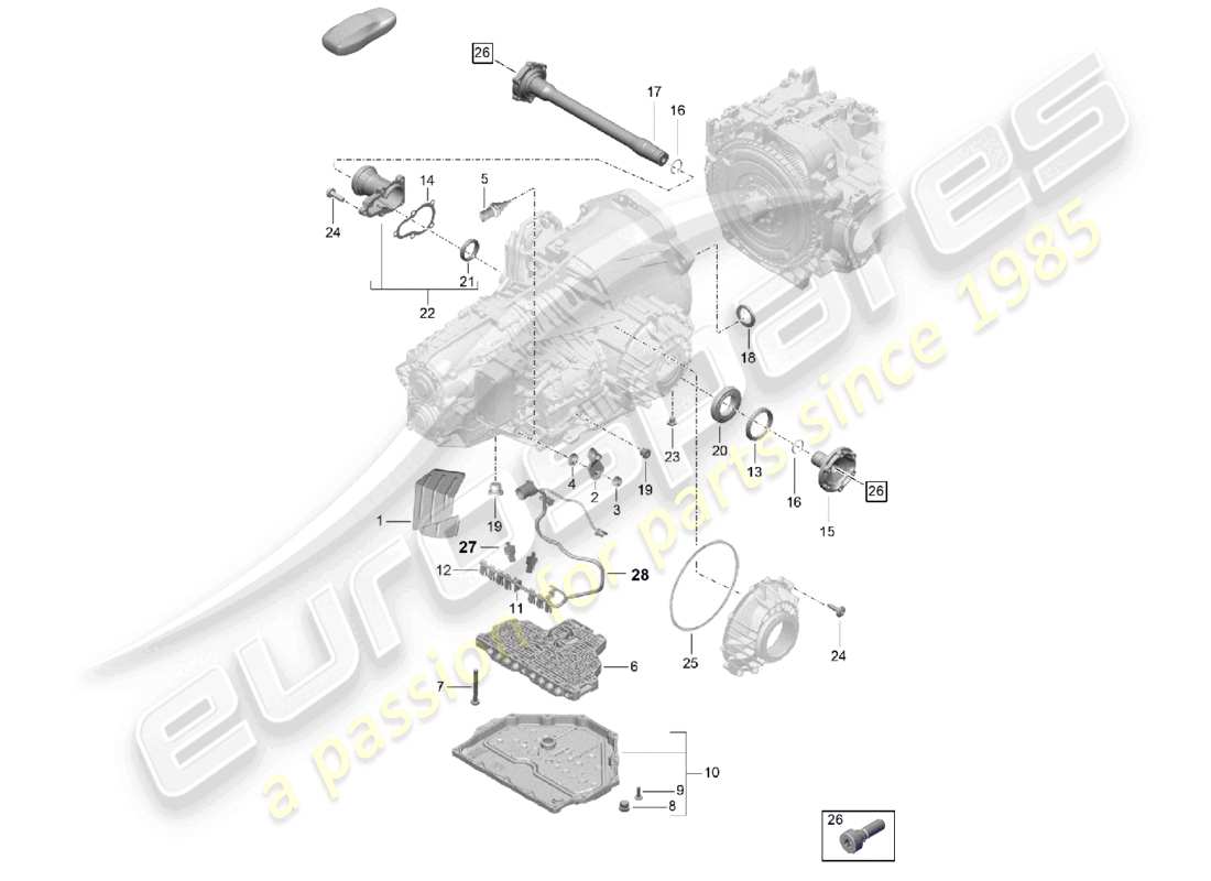 diagrama de pieza que contiene el número de pieza 9g233220940