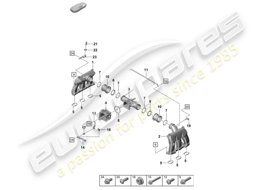 diagrama de pieza que contiene el número de pieza 0pb129646d