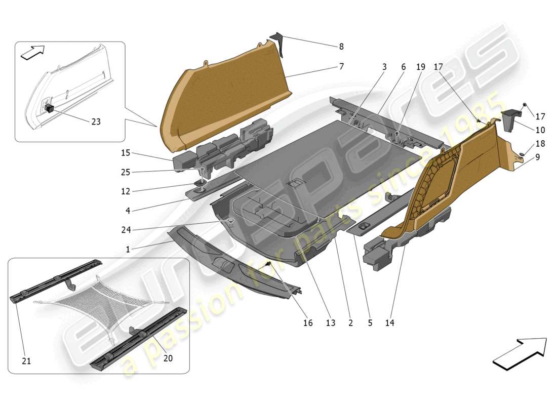diagrama de pieza que contiene el número de pieza 670197316