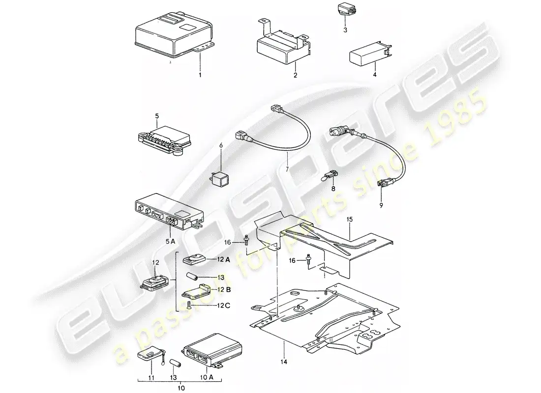 diagrama de pieza que contiene el número de pieza 92861810203