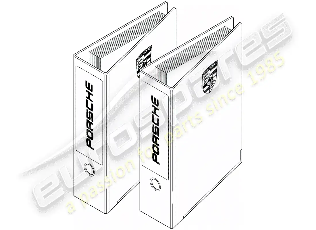 porsche 2010 (after sales literature) literatura del cliente diagrama de piezas