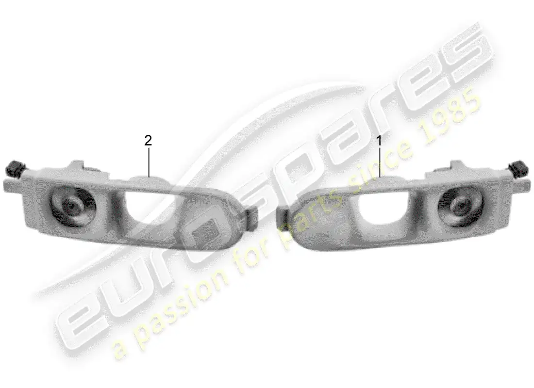 porsche 2011 (accessories) sistema de aire de refrigeración - d - mj 1994>> - mj 1998 diagrama de piezas