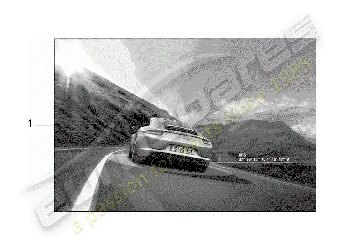 porsche 2015 (tequipment 98x/99x) porsche diagrama de piezas