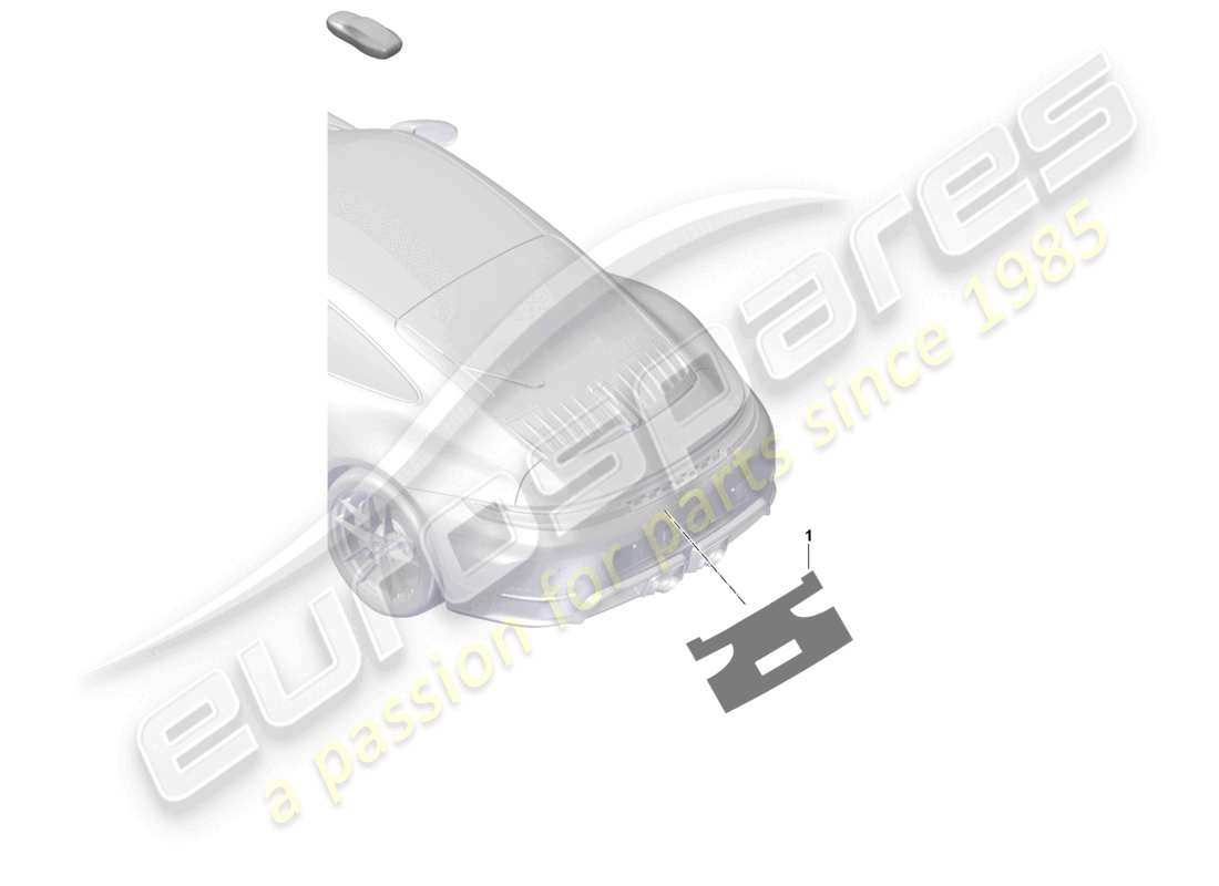 porsche 2024 (992-2) ayuda de montaje para rotulación diagrama de piezas