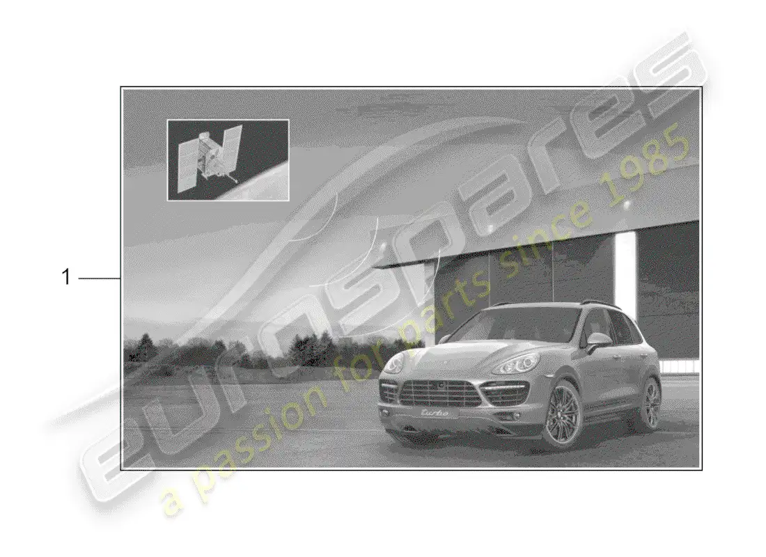 porsche 2020 (tequipment cayenne) porsche diagrama de piezas