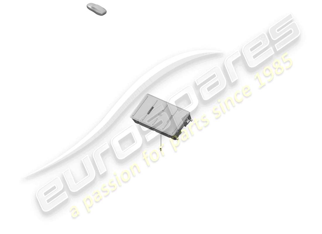 porsche 2025 (macan-e) cargador de inducción para teléfono móvil diagrama de piezas