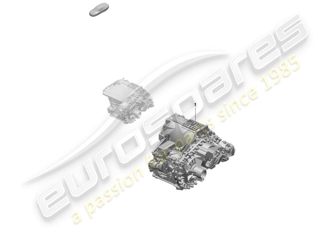 porsche 2025 (macan-e) caja de cambios macan 4s eje trasero diagrama de piezas