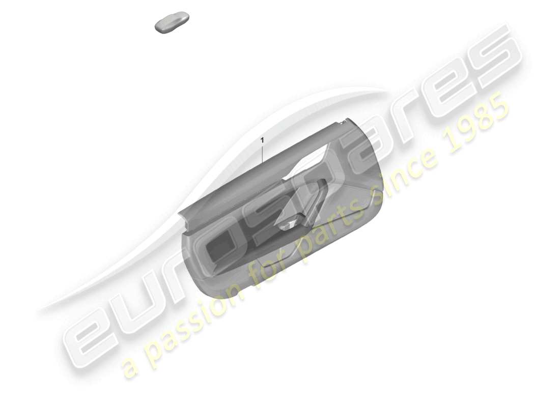 porsche 2021 (992-1 gt3/rs/st) panel de puerta para vehículos con equipamiento de cuero/dinamica apoyabrazos (dinamica) paquete weissach diagrama de piezas