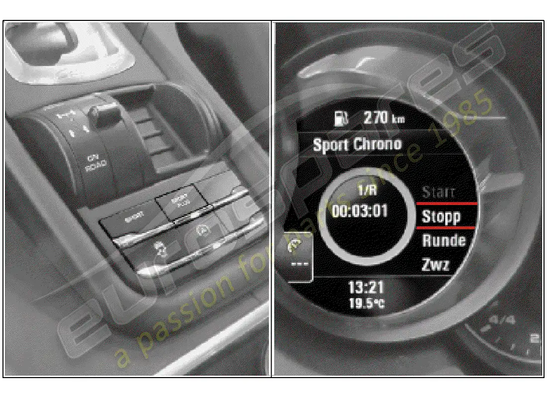 porsche 2012 (tequipment cayenne) kit de instalacion diagrama de piezas