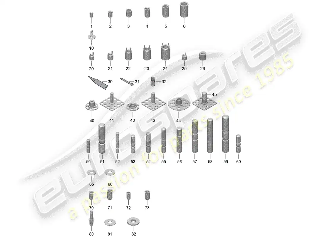 porsche 2015 (918 spyder) reparacion de hilos diagrama de piezas