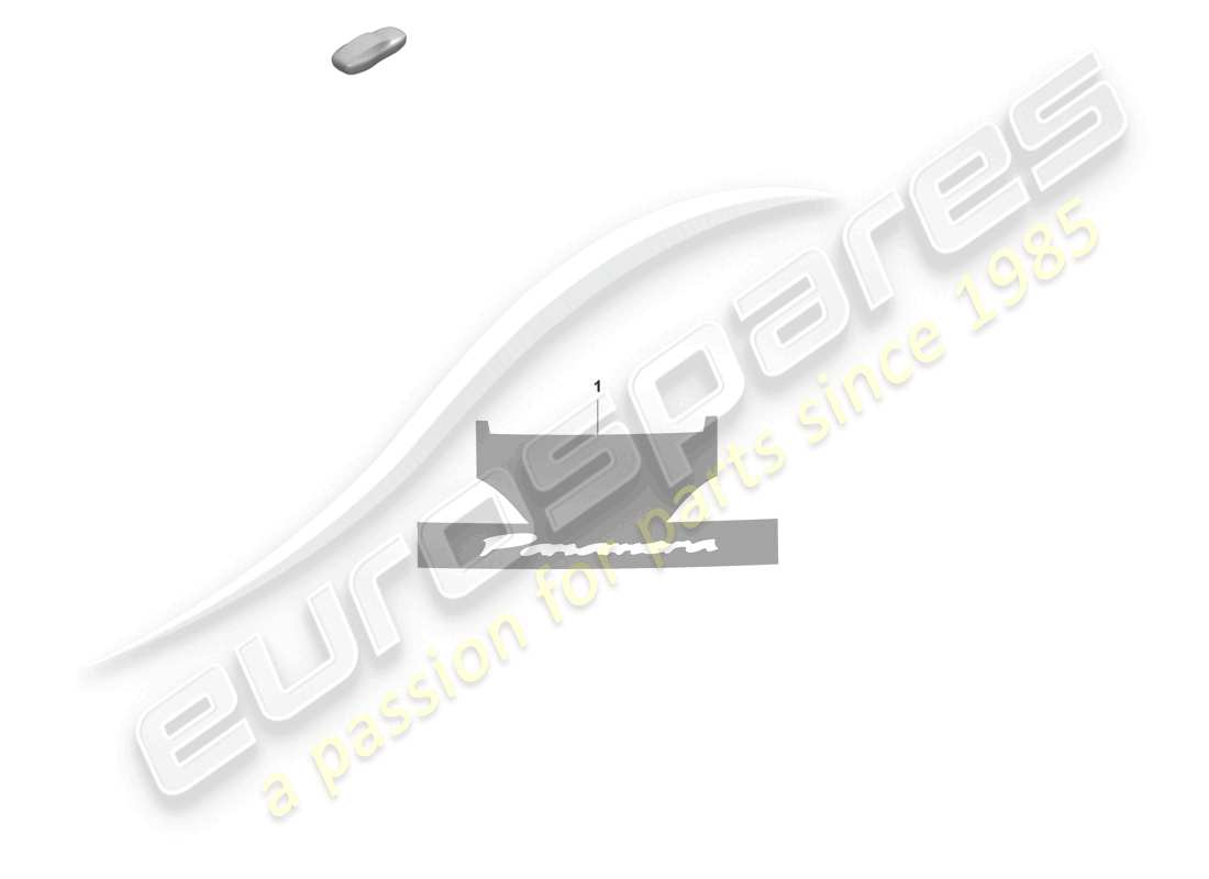 porsche 2022 (panamera 971-2) ayuda de montaje para rotulación diagrama de piezas