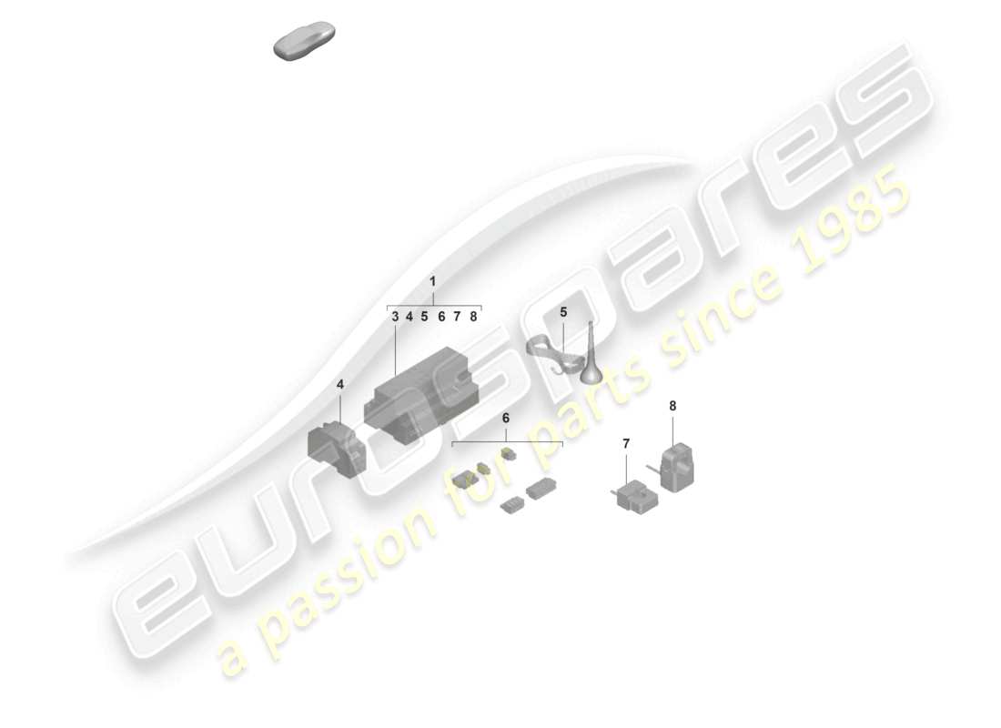 porsche 2021 (taycan 9j1-1) diagrama de piezas del sistema pagina de inicio energy manager (hem) de la estación de carga