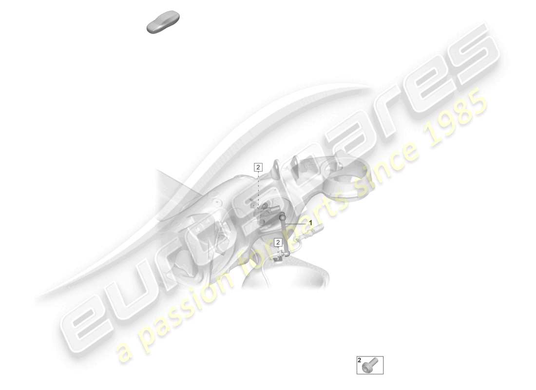 porsche 2021 (taycan 9j1-1) diagrama de piezas del sensor de nivel