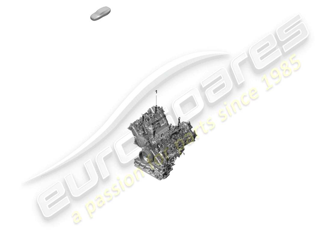 porsche 2022 (panamera 971-2) diagrama de piezas del motor base