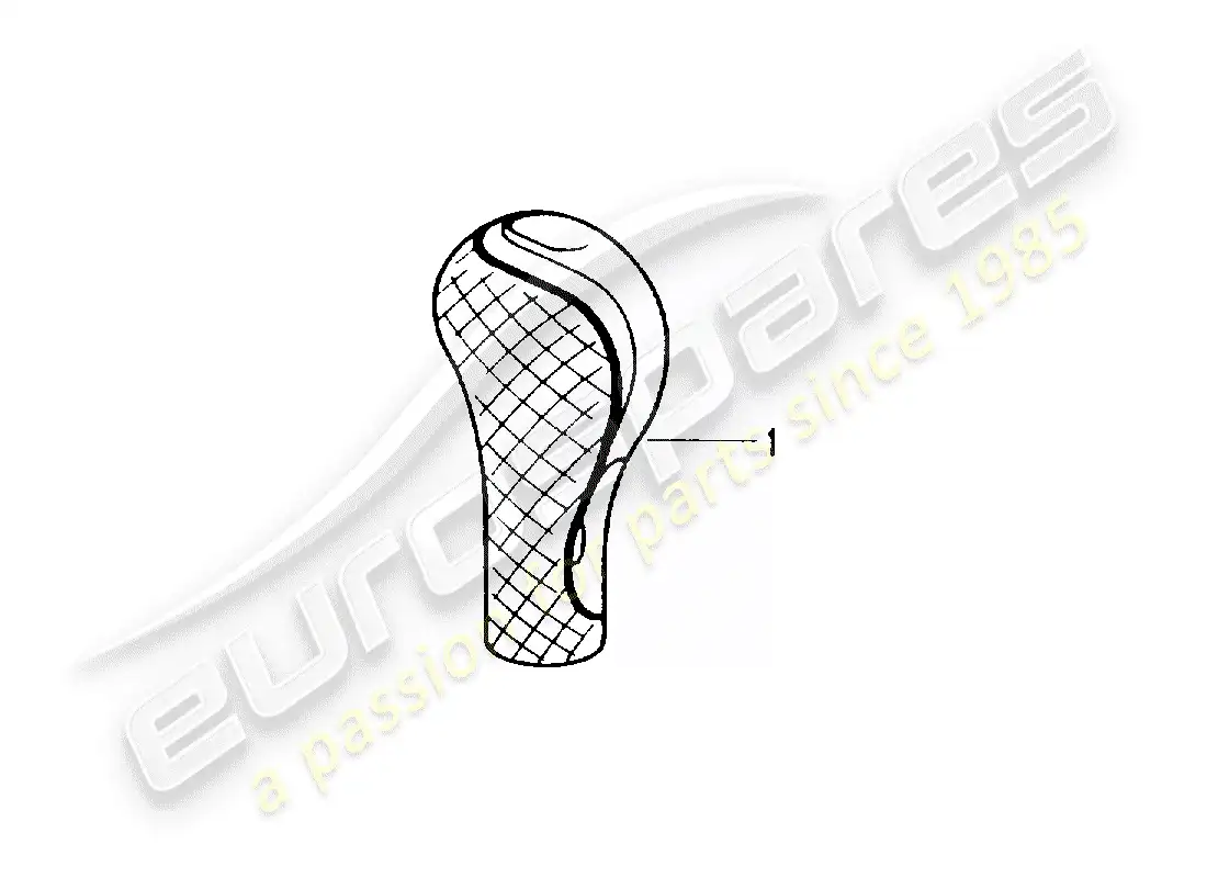 porsche 2011 (tequipment) palanca selectora diagrama de piezas
