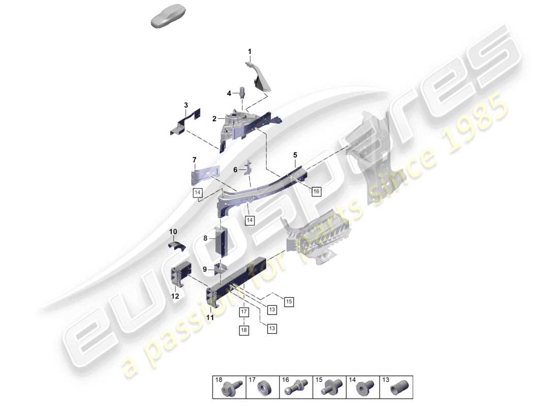 diagrama de pieza que contiene el número de pieza pab804175 grv