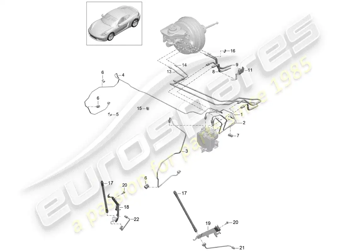 diagrama de pieza que contiene el número de pieza 99135558202