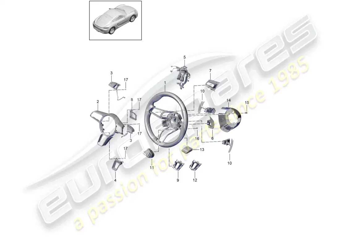 diagrama de pieza que contiene el número de pieza 9p1419936d gt8