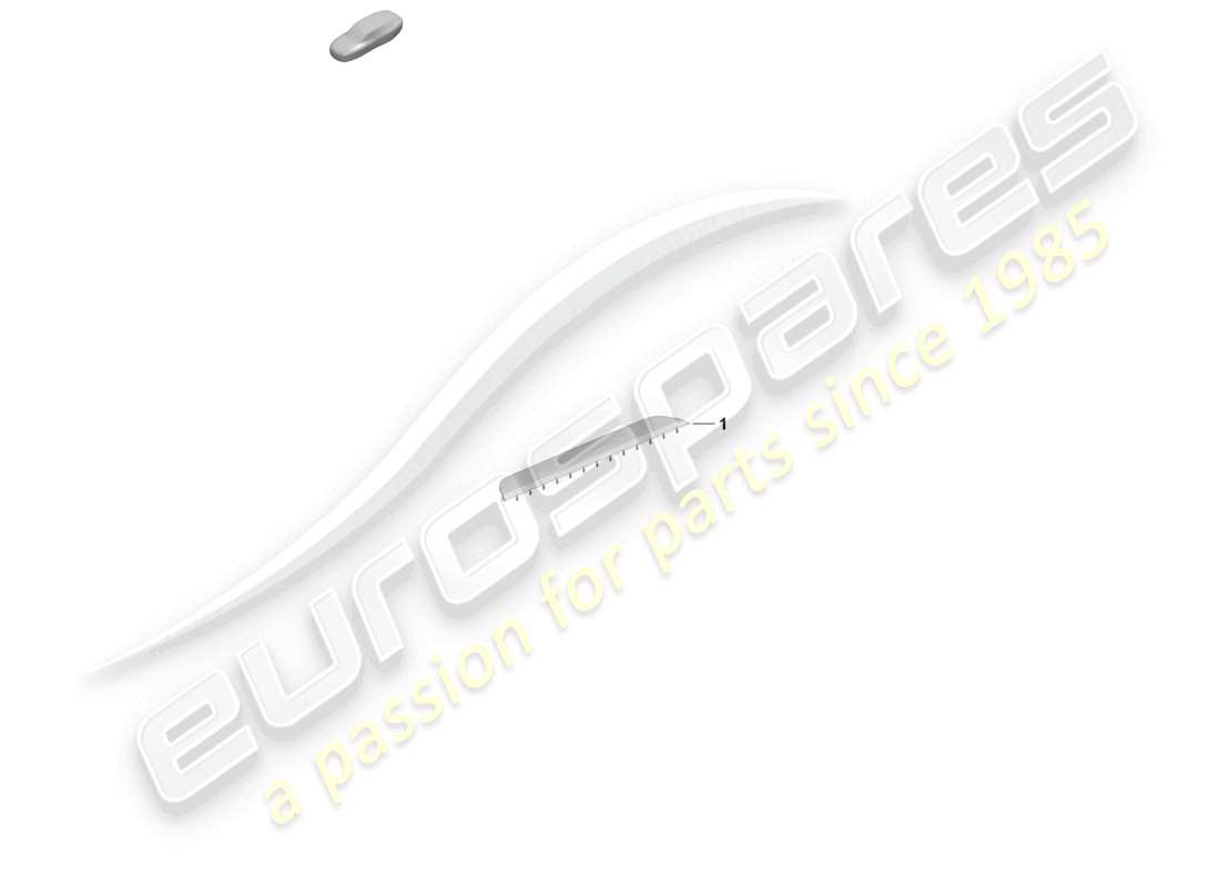 porsche 2025 (taycan 9j1-2) moldura de umbral delantera moldura de entrada, iluminada diagrama de piezas